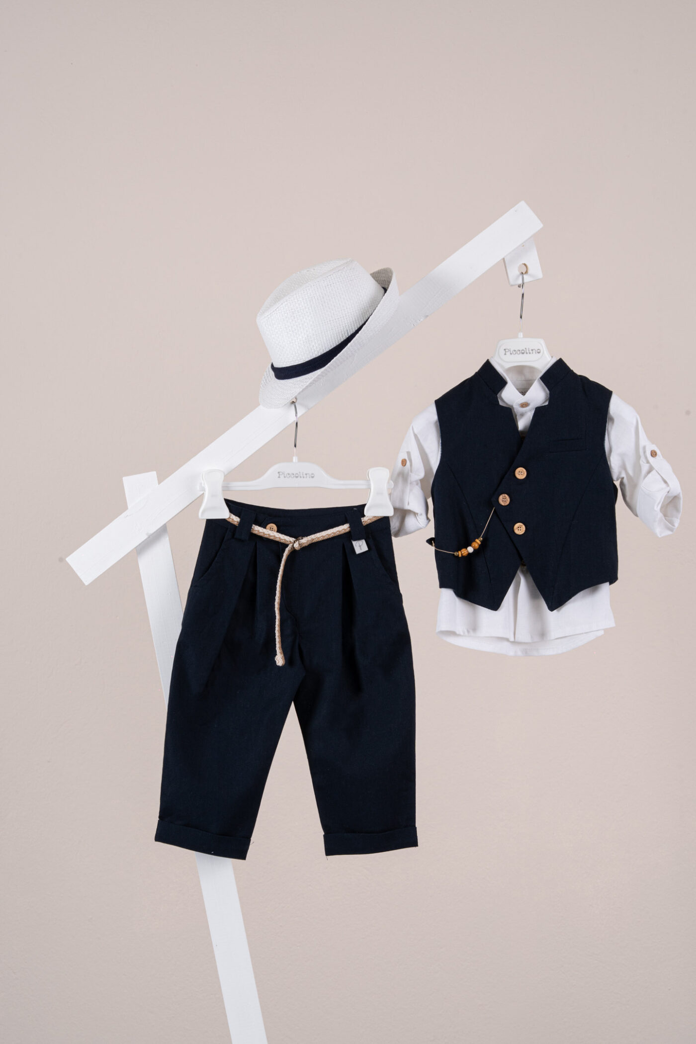 Βαπτιστικό ρούχο αγόρι Piccolino Enrique Navy