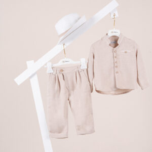 Βαπτιστικό ρούχο αγόρι Piccolino Parker Beige