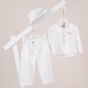 Βαπτιστικό ρούχο αγόρι Piccolino Parker Off White
