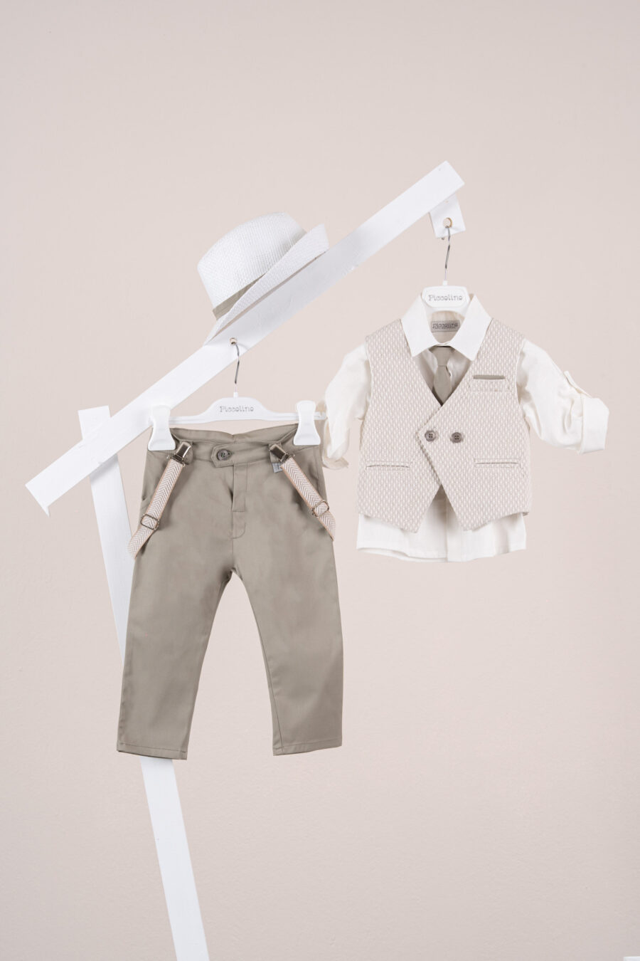 Βαπτιστικό ρούχο αγόρι Piccolino Andre Sage