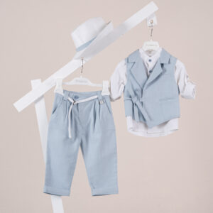 Βαπτιστικό ρούχο αγόρι Piccolino Fabio Light Blue