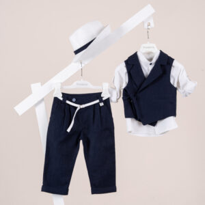 Βαπτιστικό ρούχο αγόρι Piccolino Fabio Navy
