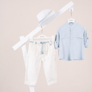 Βαπτιστικό ρούχο αγόρι Piccolino Giorgio Light Blue