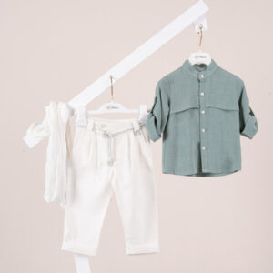 Βαπτιστικό ρούχο αγόρι Piccolino Giorgio Mint