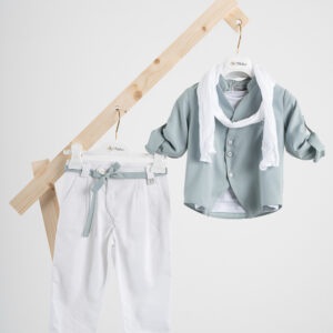 Βαπτιστικό ρούχο αγόρι Piccolino Max Mint