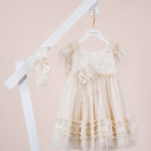 Βαπτιστικό φόρεμα Piccolino Giulia Ivory