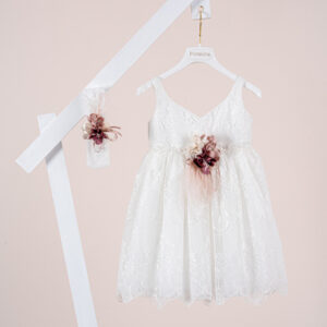 Βαπτιστικό φόρεμα Piccolino Valentina Ivory