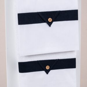 Βαπτιστικά λαδόπανα για αγόρι Piccolino Enrique Navy