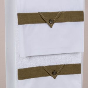 Βαπτιστικά λαδόπανα για αγόρι Piccolino Fabio Golden Olive