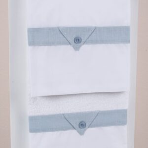 Βαπτιστικά λαδόπανα για αγόρι Piccolino Fabio Light Blue