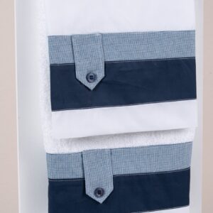 Βαπτιστικά λαδόπανα για αγόρι Piccolino Francisco Aegean