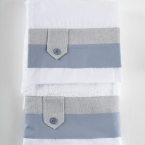 Βαπτιστικά λαδόπανα για αγόρι Piccolino Gustavo Light Blue