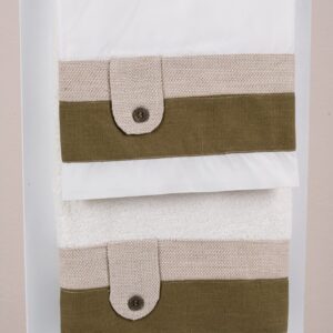 Βαπτιστικά λαδόπανα για αγόρι Piccolino Logan Golden Olive