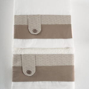 Βαπτιστικά λαδόπανα για αγόρι Piccolino Pablo Mocha