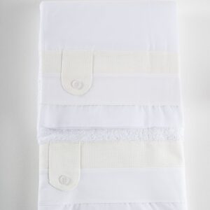 Βαπτιστικά λαδόπανα για αγόρι Piccolino Pablo White