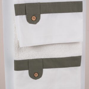 Βαπτιστικά λαδόπανα για αγόρι Piccolino Riccardo Olive