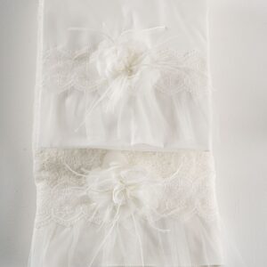 Βαπτιστικά λαδόπανα για κορίτσι Piccolino Estelle Ivory